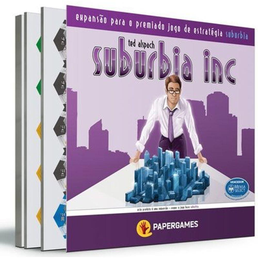 Suburbia Inc Expansão PaperGames J010