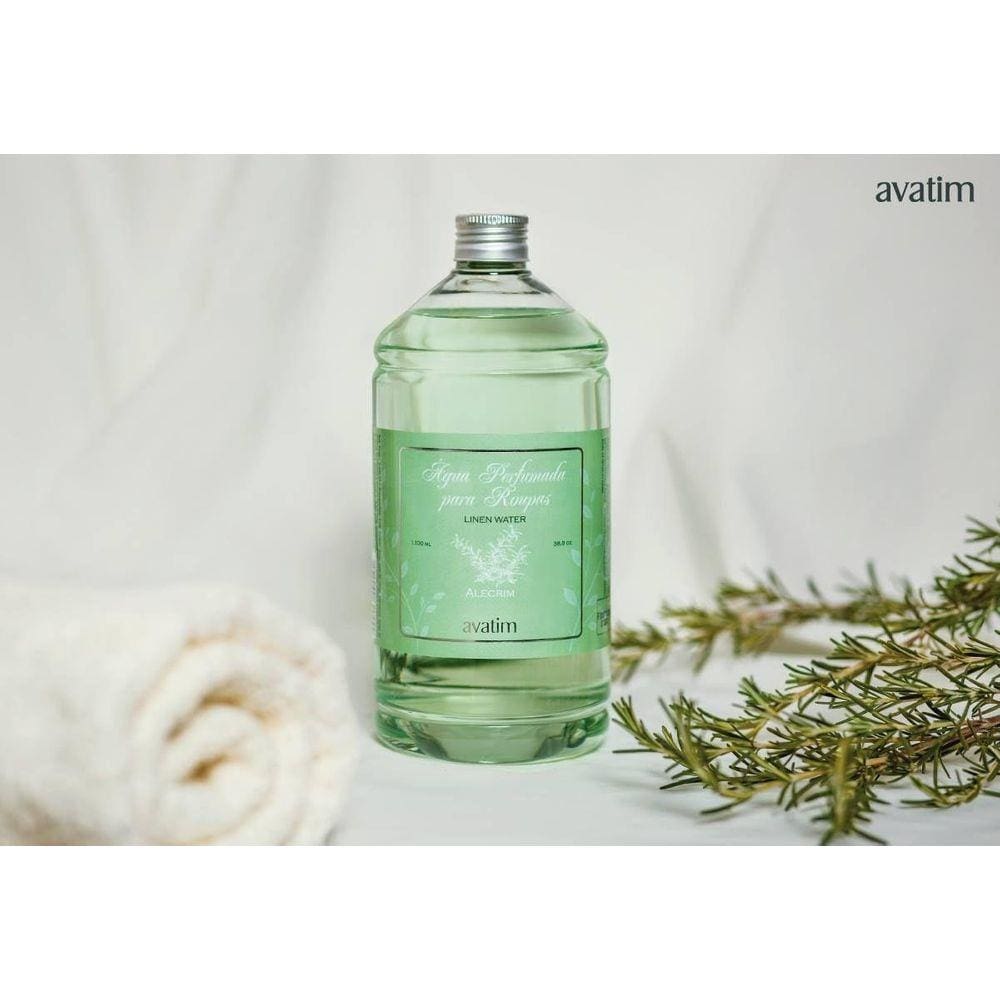 Água Perfumada Para Roupas Alecrim 1100 Ml