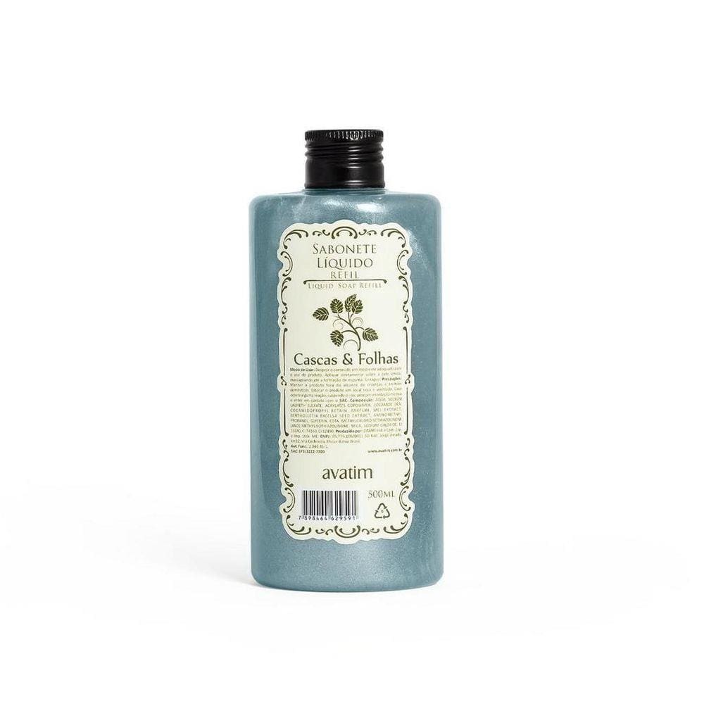 Refil Sabonete Liquido Cascas & Folhas 500 Ml