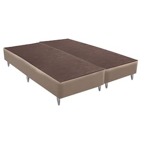 Base Sommier Linho Bege Queen (158x198x23) - Ortobom
