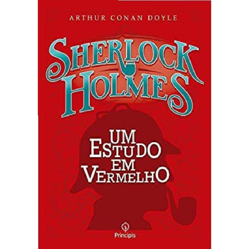 Livro Sherloock Holmes - Um Estudo Em Vermelho