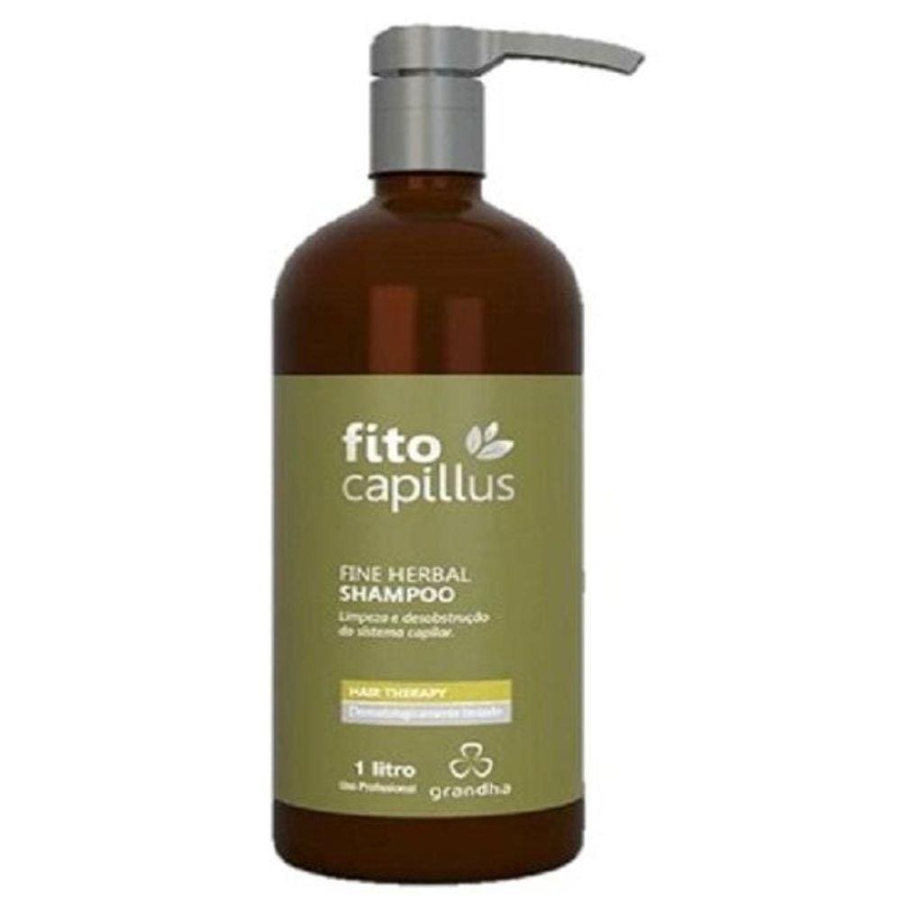 Grandha Fito Capillus Fine Herbal Shampoo 1 Litro