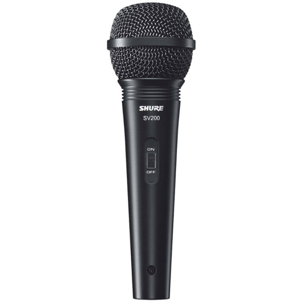 Microfone Shure SV200 Com Cabo XLRXLR