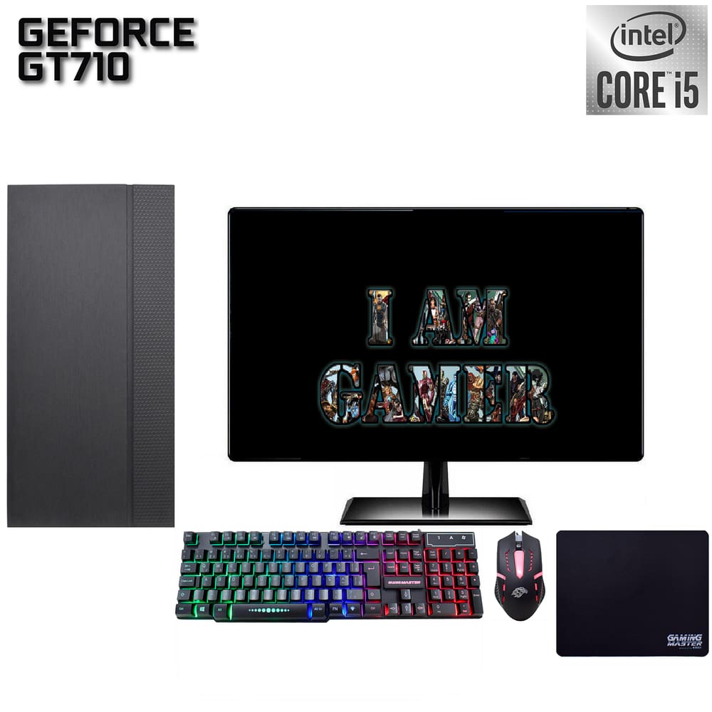 Pc Gamer Barato Completo Com Monitor + Kit Gamer Nf - 4Gamers - Computador  Gamer - Magazine Luiza