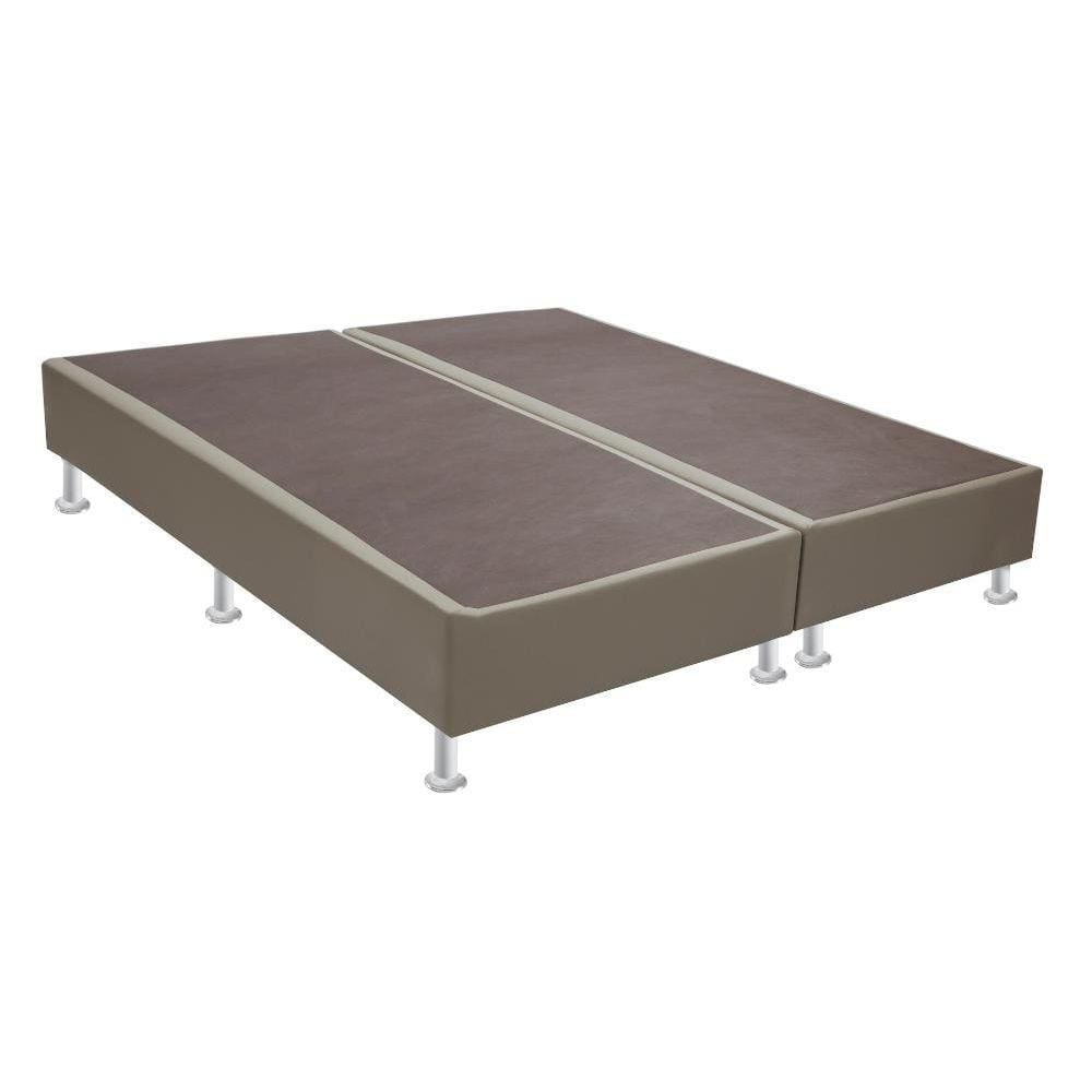 Base Sommier Corino Bege Queen (158x198x30) - Ortobom