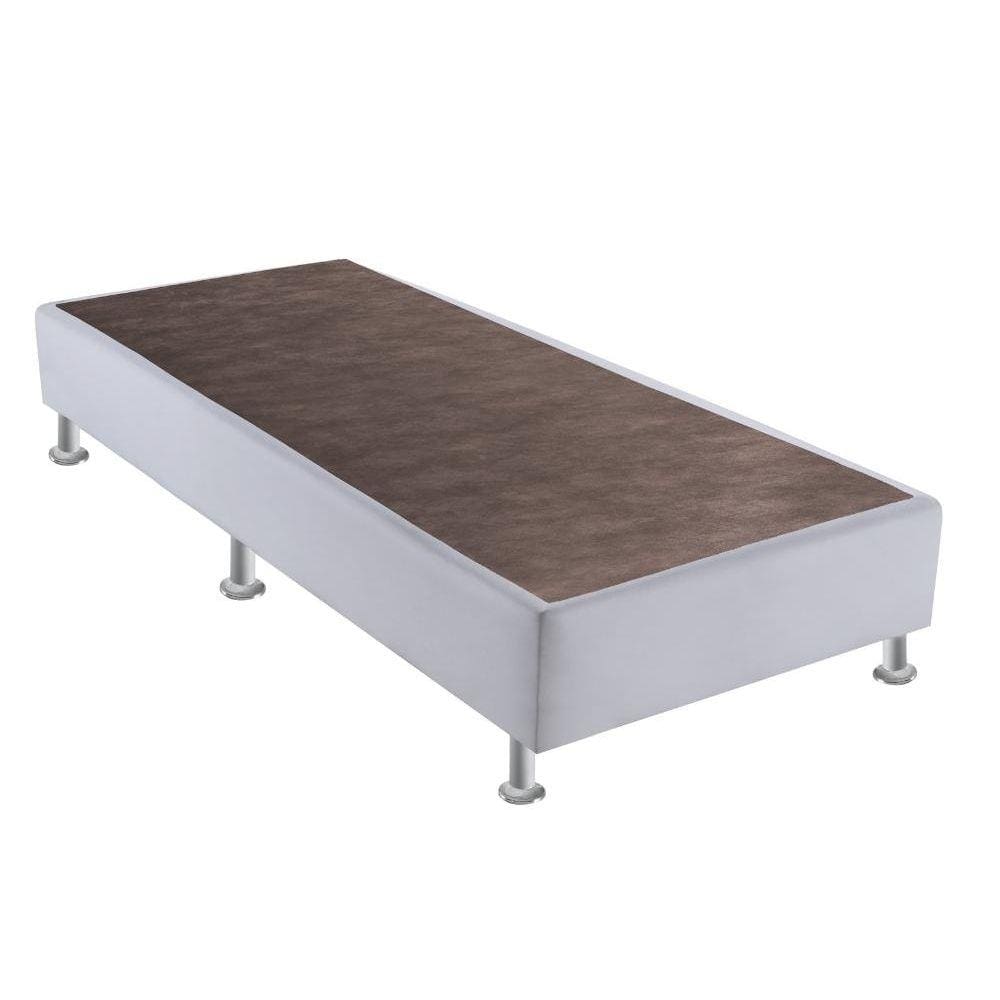 Base Sommier Corino Branco Solteiro (88x188x23) - Ortobom