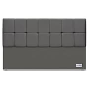 Cabeceira Piave Veluto Cinza Sup King (12x195x125) - Ortobom