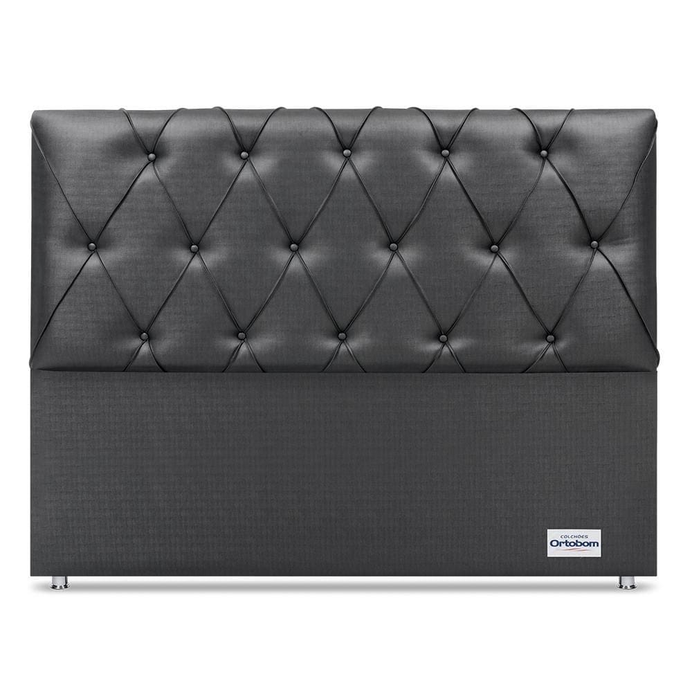 Cabeceira Murat Facto Nero Queen (9x160x125) - Ortobom
