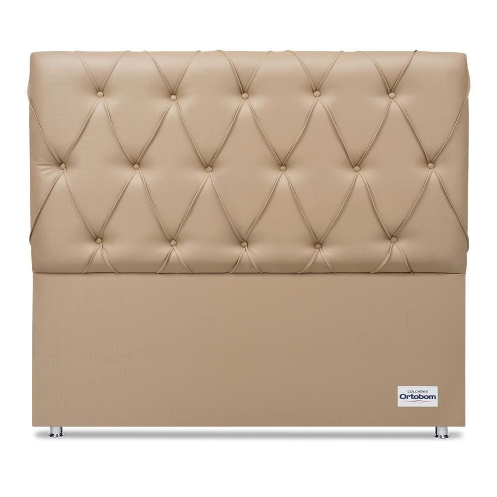 Cabeceira Murat Facto Nero Casal (9x140x125) - Ortobom