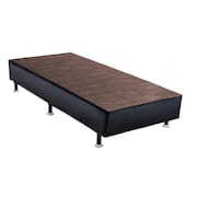 Base Sommier Corino Preto Solteiro (88x188x23) - Ortobom