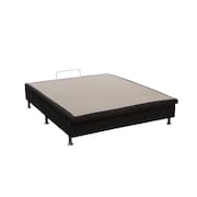 Base Baú Physical Preto Casal (138x188x25) - Ortobom