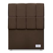 Cabeceira Piave Linho Marrom Solteiro (12x90x125) - Ortobom