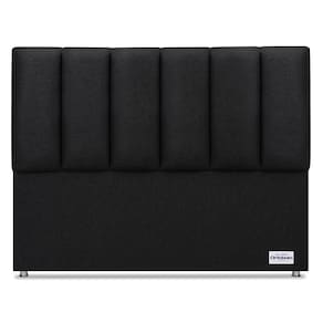 Cabeceira South Linho Preto Queen (11x160x125) - Ortobom