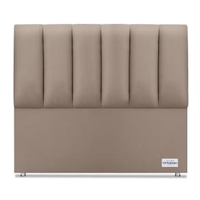Cabeceira South Linho Bege Casal (11x140x125) - Ortobom