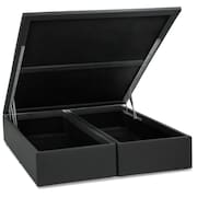 Base Baú Corino Cinza Super King (193x203x39) - Ortobom