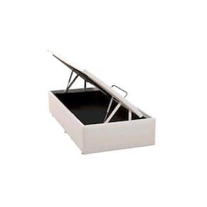 Base Baú Phy Corino Branco Solteiro (88x188x39) - Ortobom