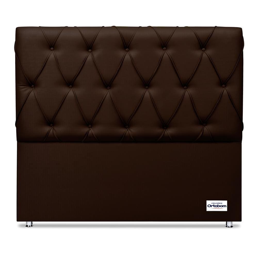 Cabeceira Murat Facto Nero Casal (9x140x125) - Ortobom