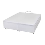 Base Baú Corino Branco Casal (138x188x39) - Ortobom