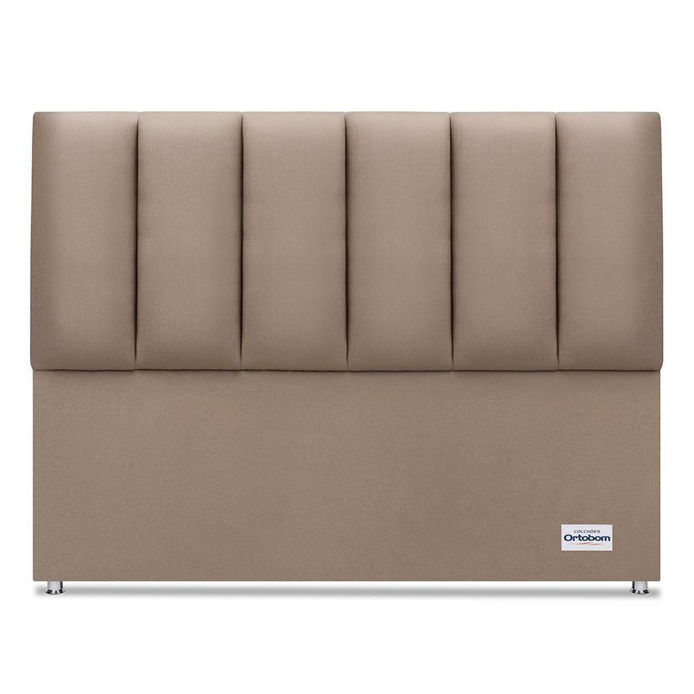 Cabeceira South Linho Bege Queen (11x160x125) - Ortobom