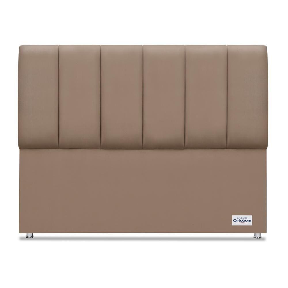 Cabeceira South Veluto Bege Queen (11x160x125) - Ortobom