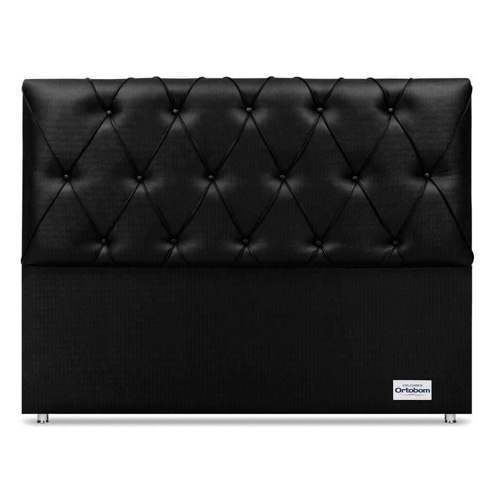 Cabeceira Murat Facto Nero Queen (9x160x125) - Ortobom