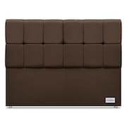 Cabeceira Piave Linho Marrom Queen (12x160x125) - Ortobom