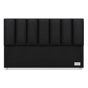 Cabeceira South Linho Preto Sup King (11x195x125) - Ortobom