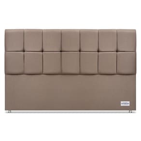 Cabeceira Piave Linho Bege Super King (12x195x125) - Ortobom