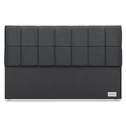 Cabeceira Piave Linho Cinza Sup King (12x195x125) - Ortobom