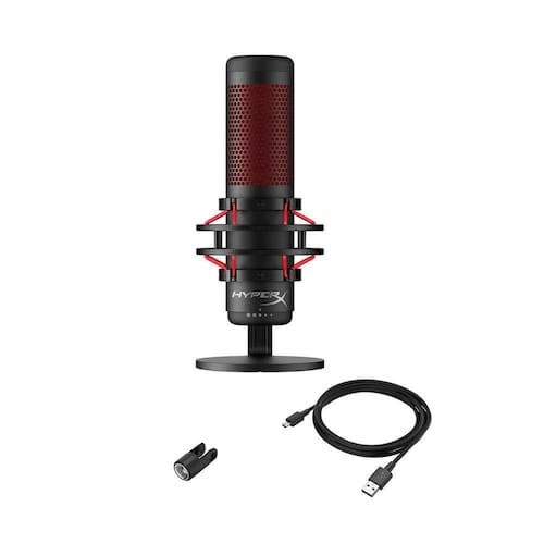 imagem-Microfone Hyperx Quadcast - Hx-Micqc-Bk