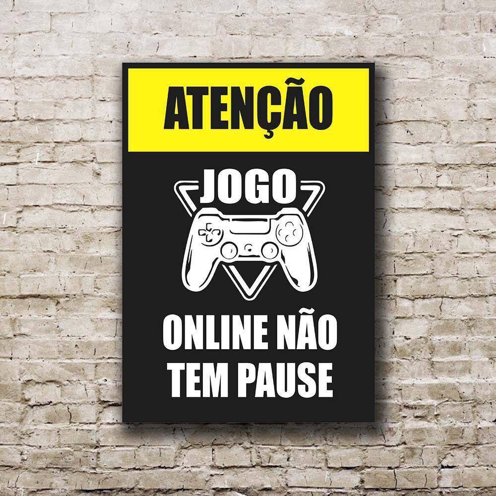 jogo online não tem pause - Tal e Qual Papelaria