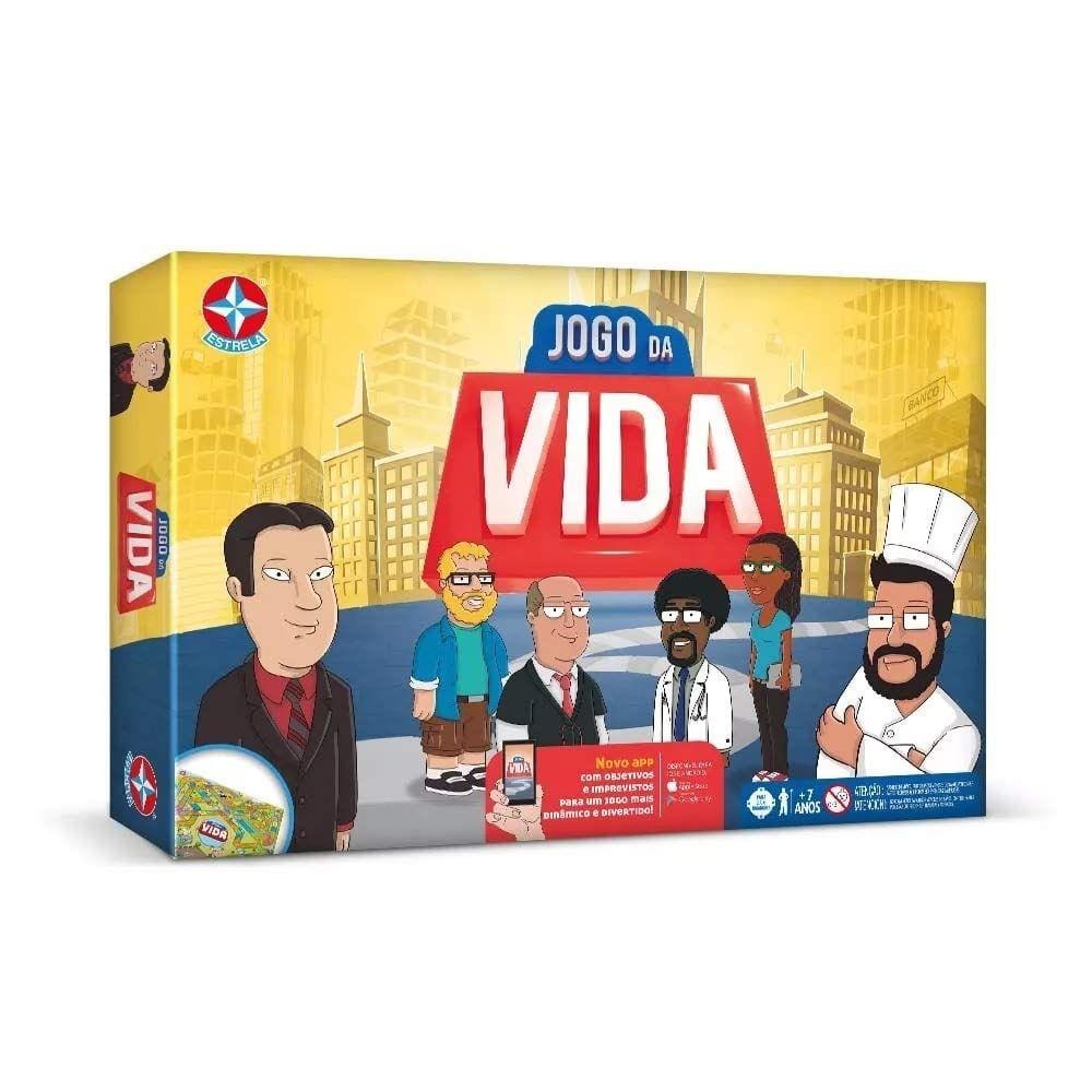 Jogo da Vida Brinquedos Estrela