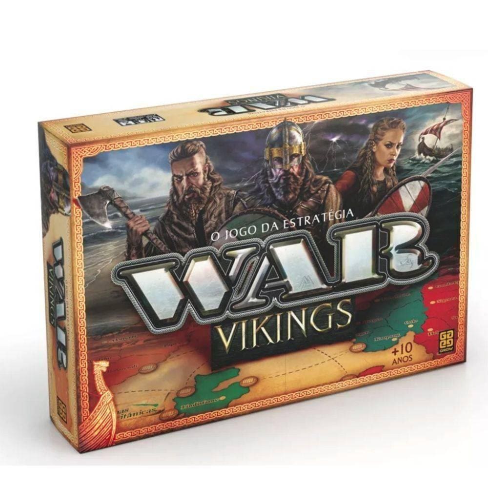 Jogo Tabuleiro War Vikings Grow