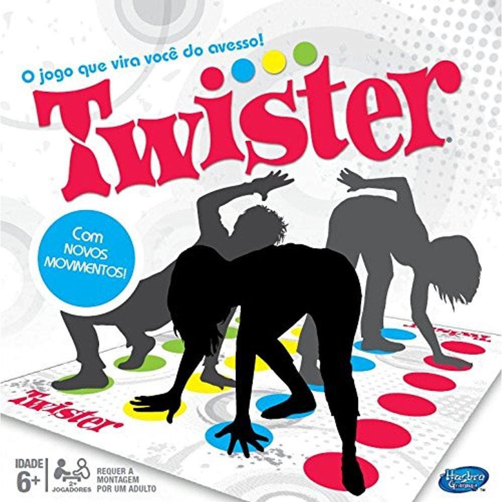 Jogo Gaming Twister Novo Hasbro