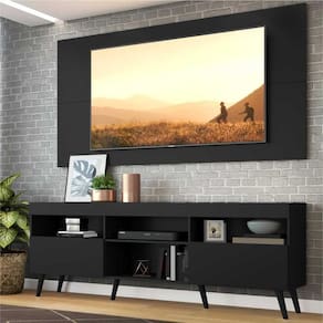 Rack c/ Painel TV até 65" e Pés Retrô Flórida Multimóveis