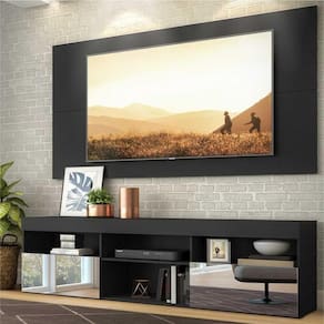 Rack com Painel TV 65" e Espelho Flórida Multimóveis
