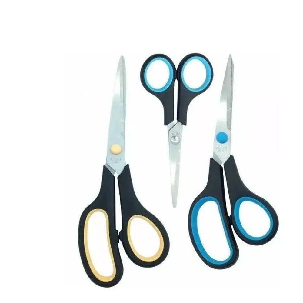 Kit Com 3 Tesouras Lelong Le-946