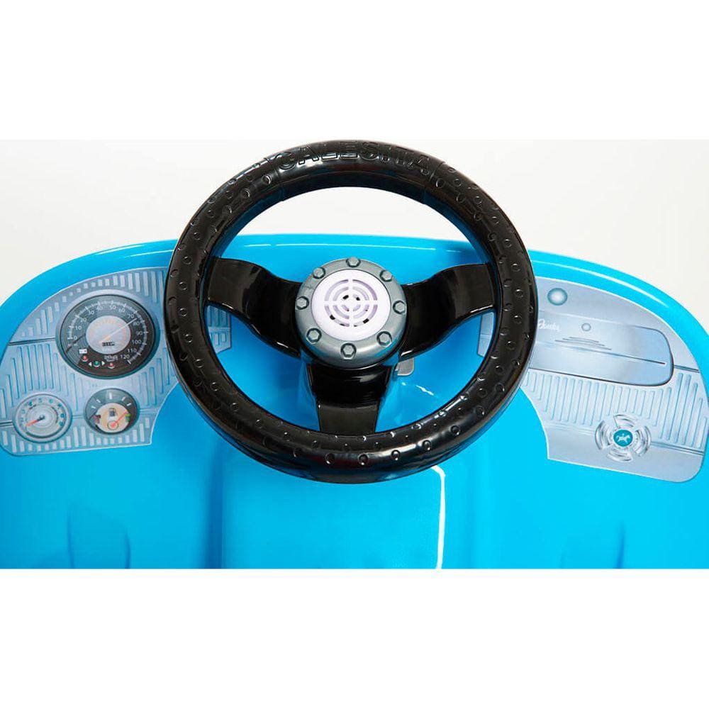 Mini Carro Infantil Calesita 1300 Fouks - 2 em 1 Pedal e Passeio - Azul