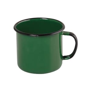 Caneca Em Aço Esmaltado Mãe Ágata Ewel 1 Litro - Verde