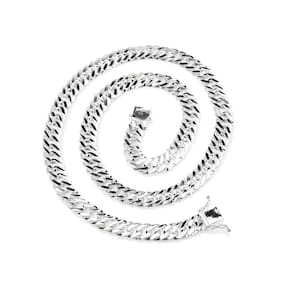 Corrente Cordão Masculino Grossa Grumet 60cm De Prata 925