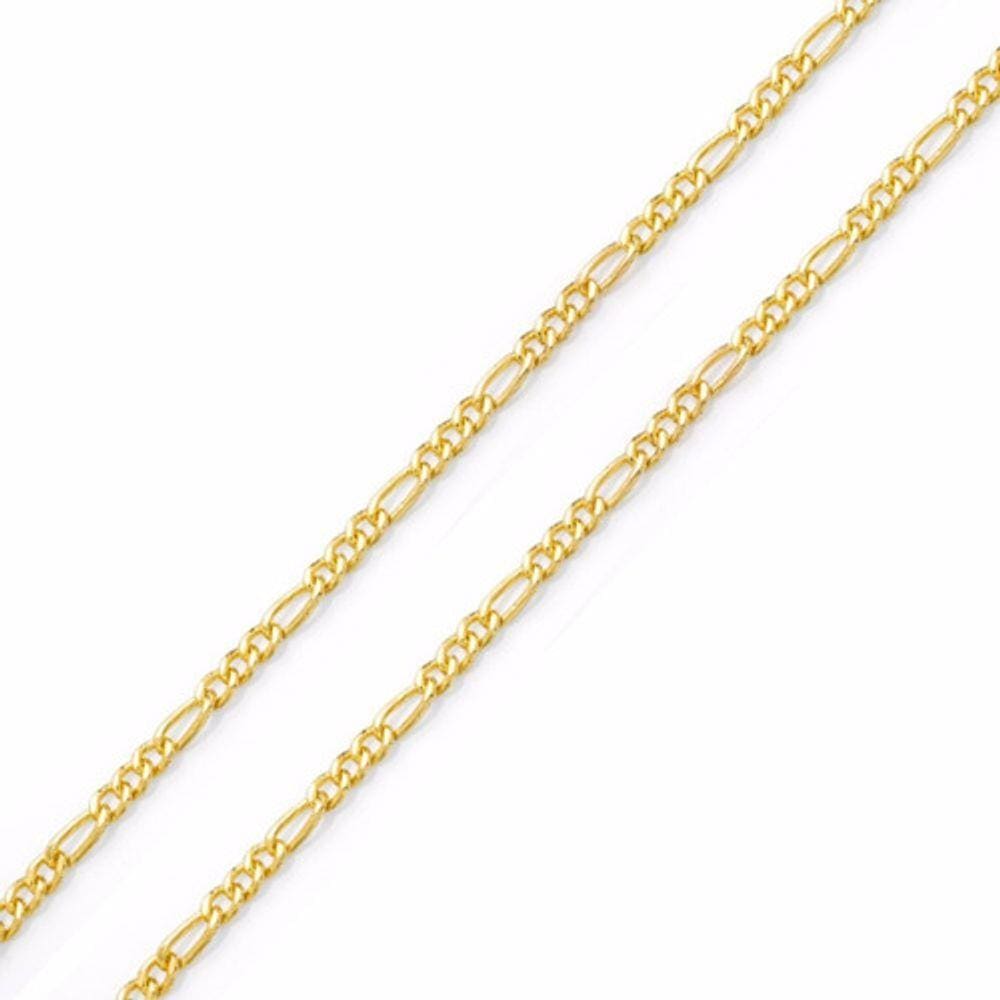 Corrente Cordão Elos Grumet 3 X 1 60cm Em Ouro 18k 750
