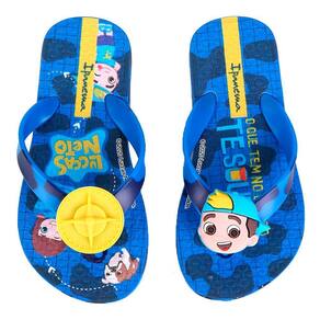 Chinelo Slide Infantil Grendene Kids Luccas Neto Cofrinho