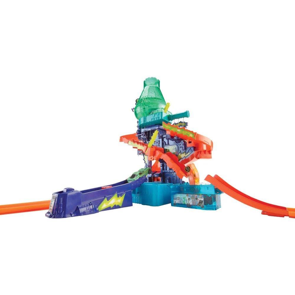 Estacao Cientifica Hot Wheels Color Change Colorido Mattel