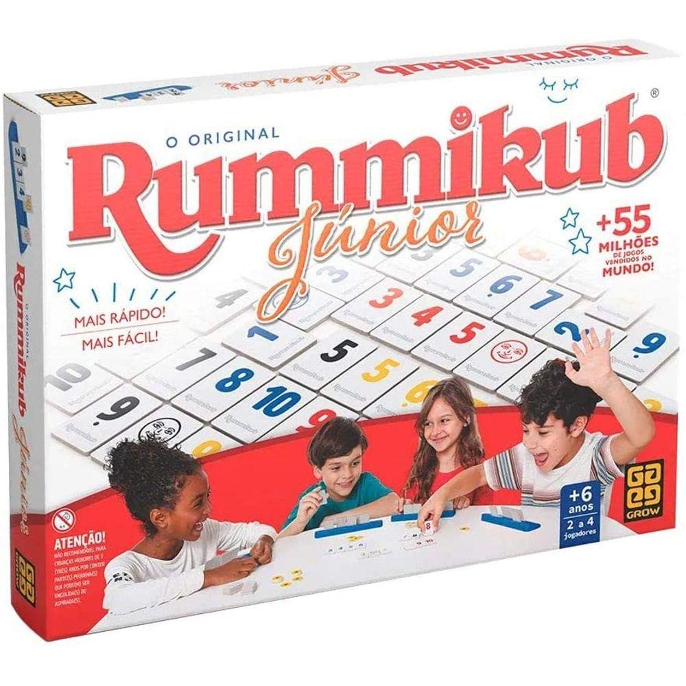 Jogo Rummikub Júnior - Grow