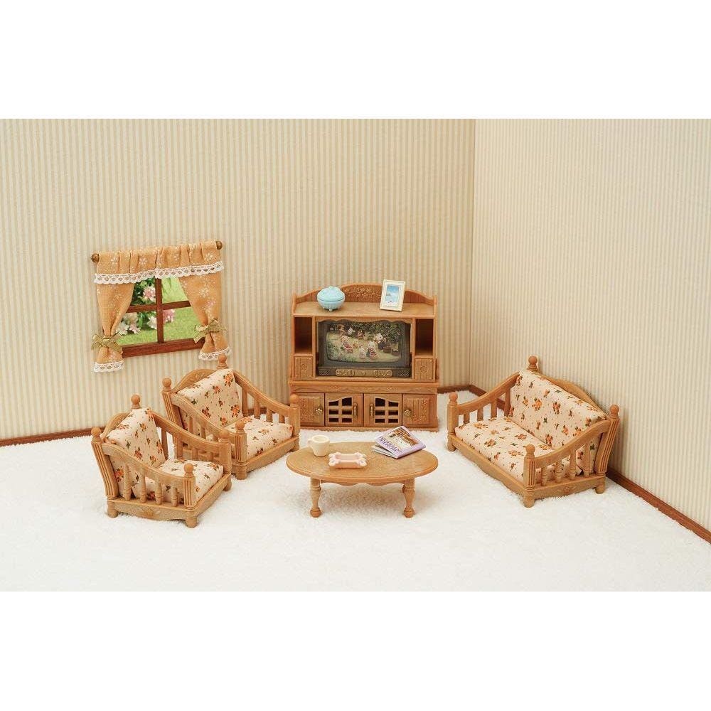 Conjunto Sala de Estar Sylvanian Families Epoch Magia