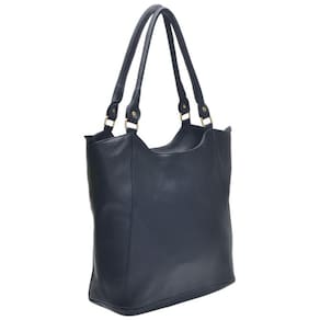 Bolsa Feminina em couro Legítimo ClaCLe com Ziper