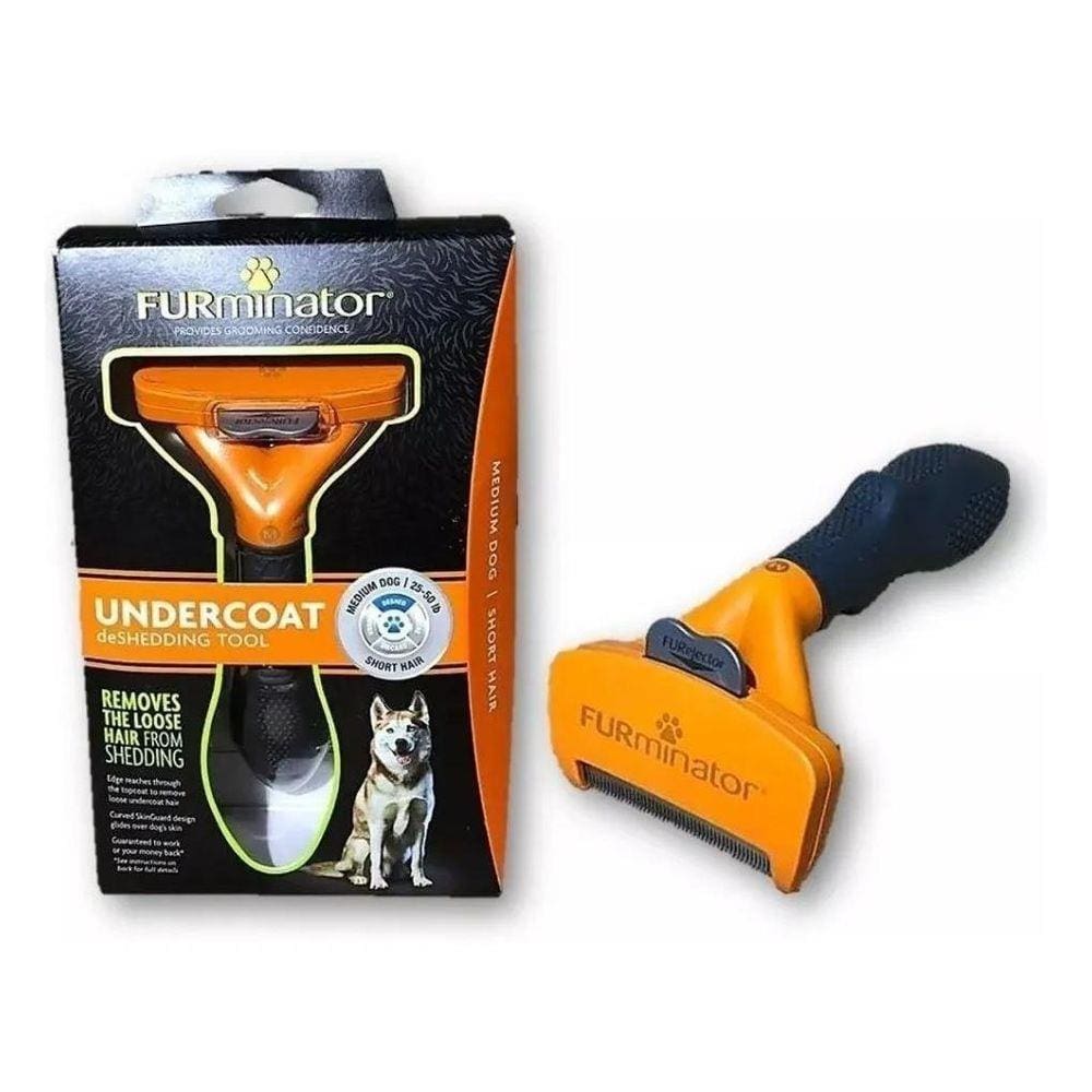 Escova Furminator New Cães Pelo Curto - Médio