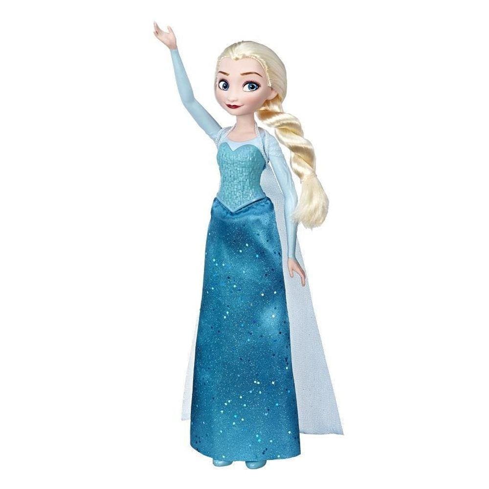 Boneca Frozen II Disney Elsa Passeio com Olaf com Acessórios