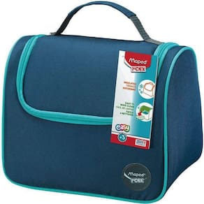 Lancheira Térmica Com Alca De Mão Picnik Az Azul- Maped