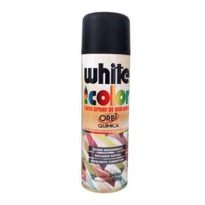Tinta Orbispray Preto Brilhante 340ml/ 220g Orbi Quimica